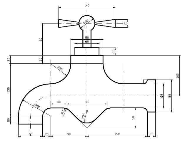 autocad 2010 2d commands with examples pdf