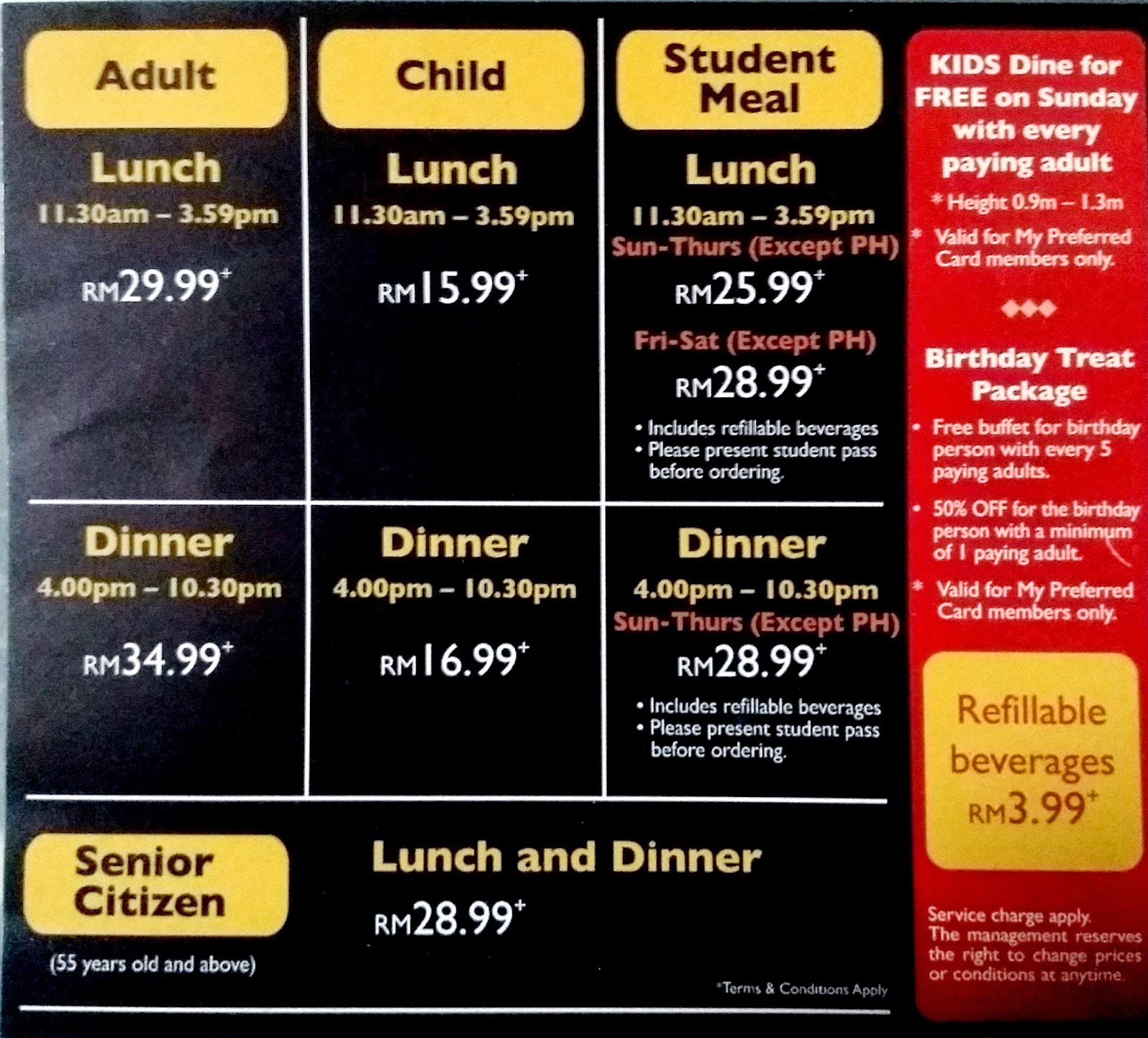 Great Promotion From Seoul Garden 1st Seoul Garden Malaysia Facebook