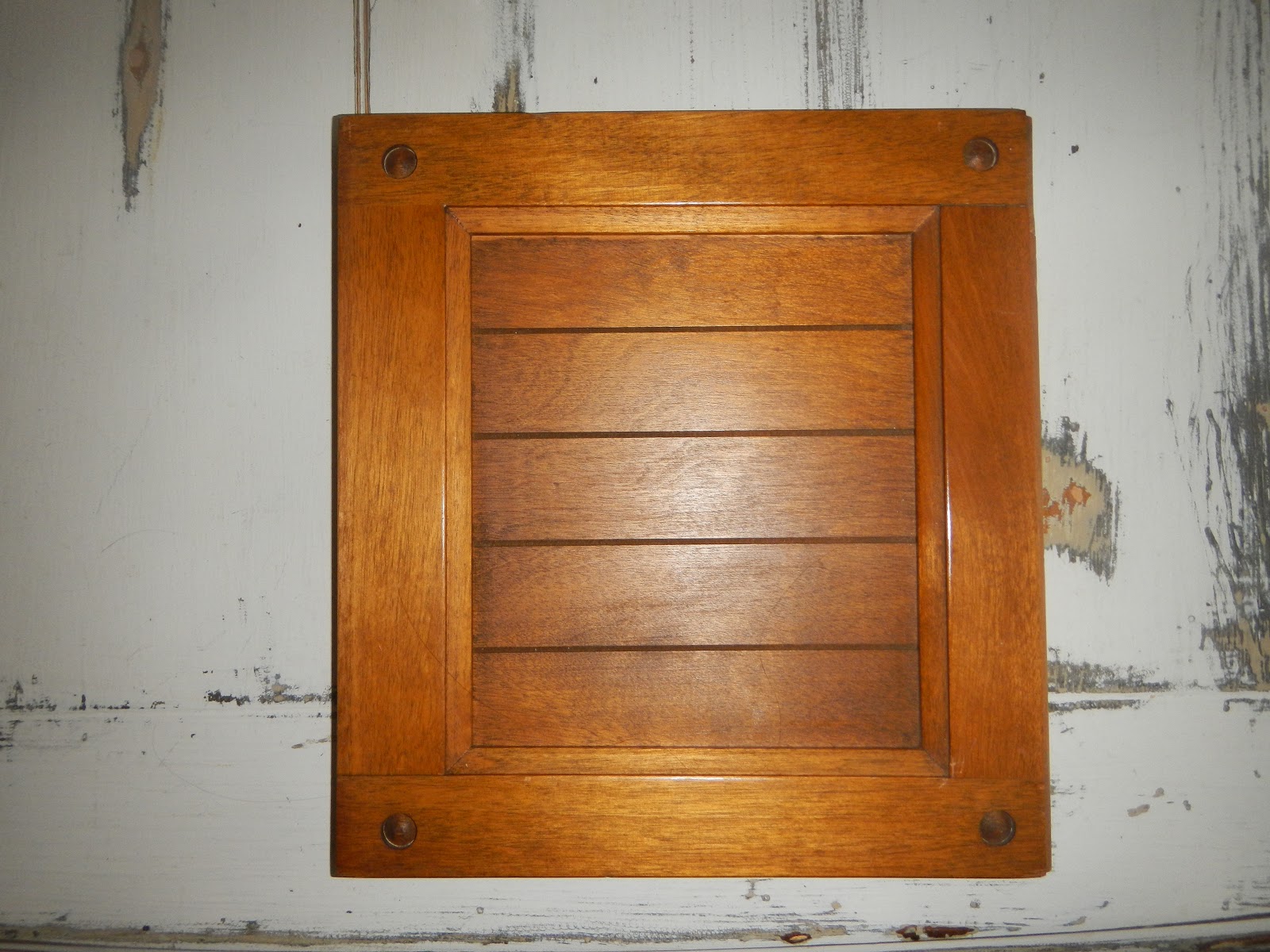 Coastal Bohemian Mosaic Mirrored Cottage Table Upcycle