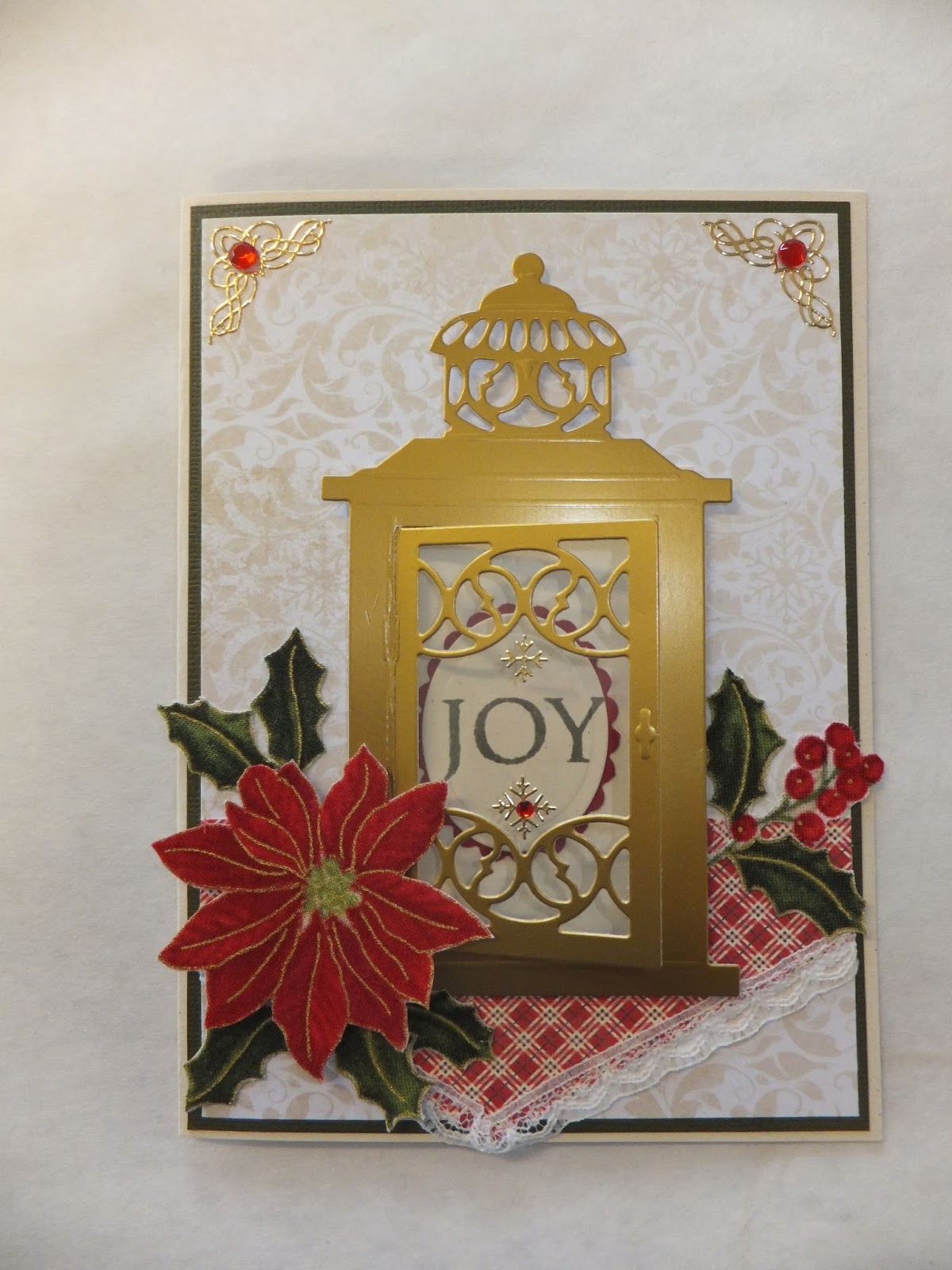 Farmhouse Memories: Lantern Card