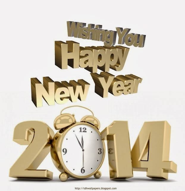 Happy New Year Wishes Wallpapers 2014 Free Downloads