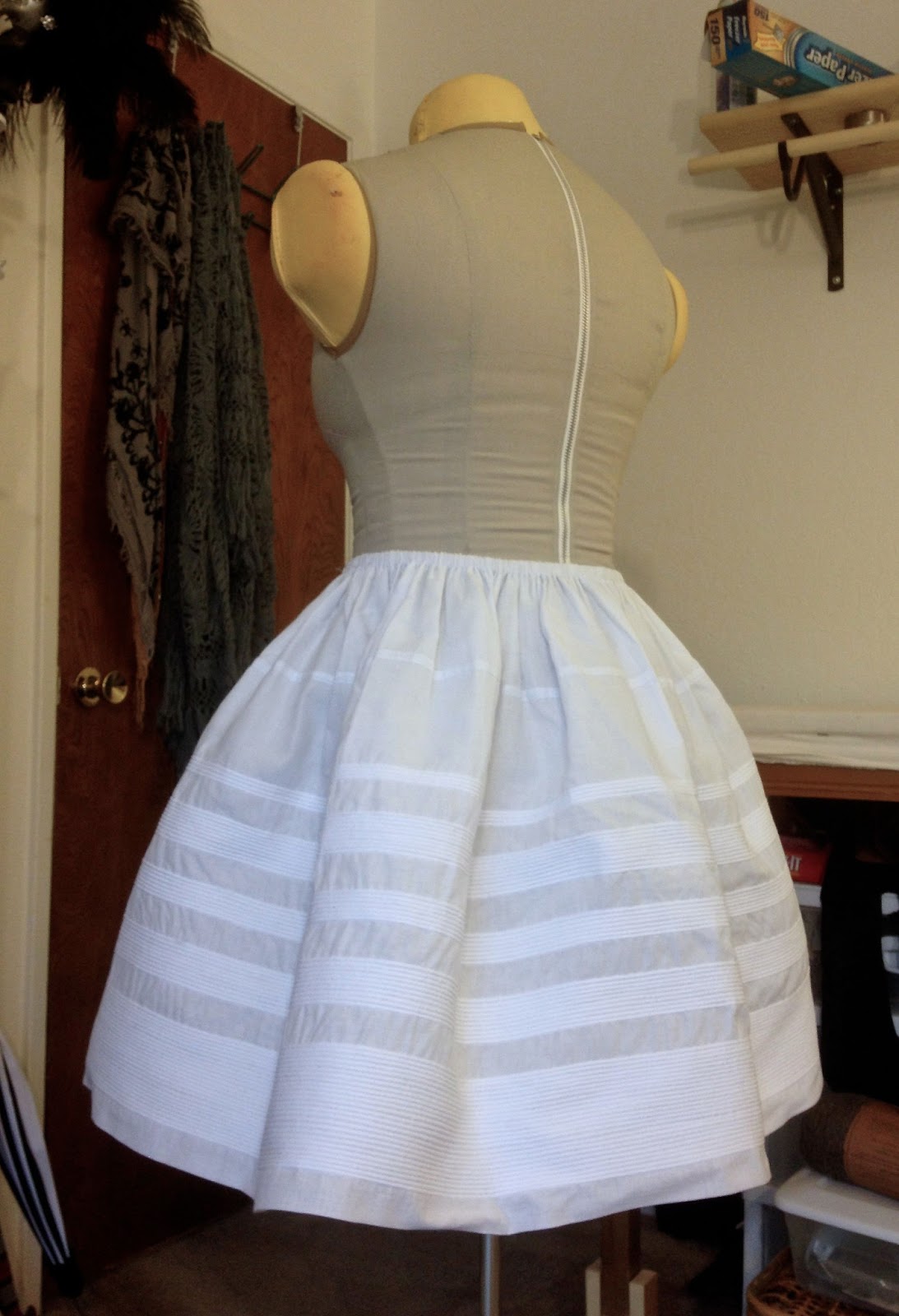 The Laced Angel Making a Corded Petticoat