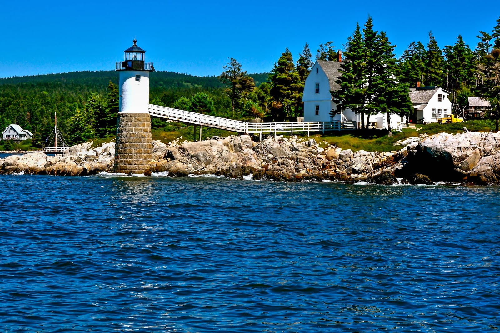 Maine Lighthouses and Beyond Isle au Haut (Robinson Point) Lighthouse