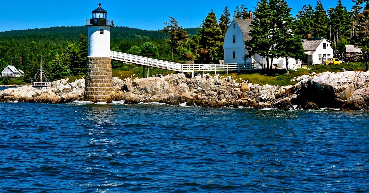 Maine Lighthouses and Beyond Isle au Haut (Robinson Point) Lighthouse