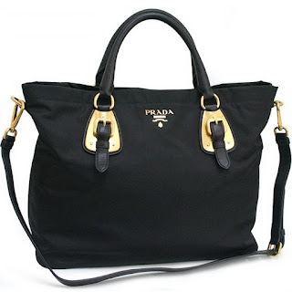 prada bagz welcome code bag tessuto