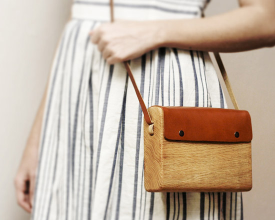 Haydanhuya wooden bags and wallets from Turkey