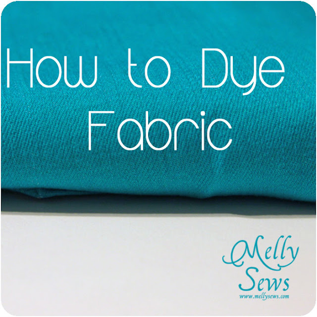 How to dye fabric