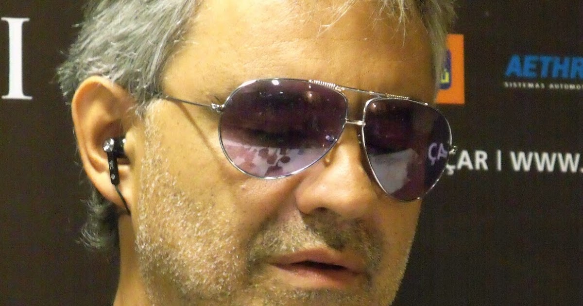 EFICIÊNCIA ESPECIAL Em BH, o tenor Andrea Bocelli fala ao Eficiência