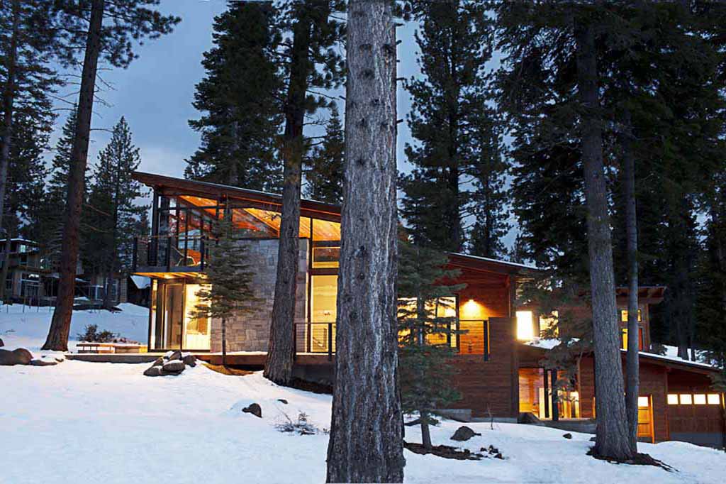 If It's Hip, It's Here (Archives) Marvelous Modern Mountain Home In