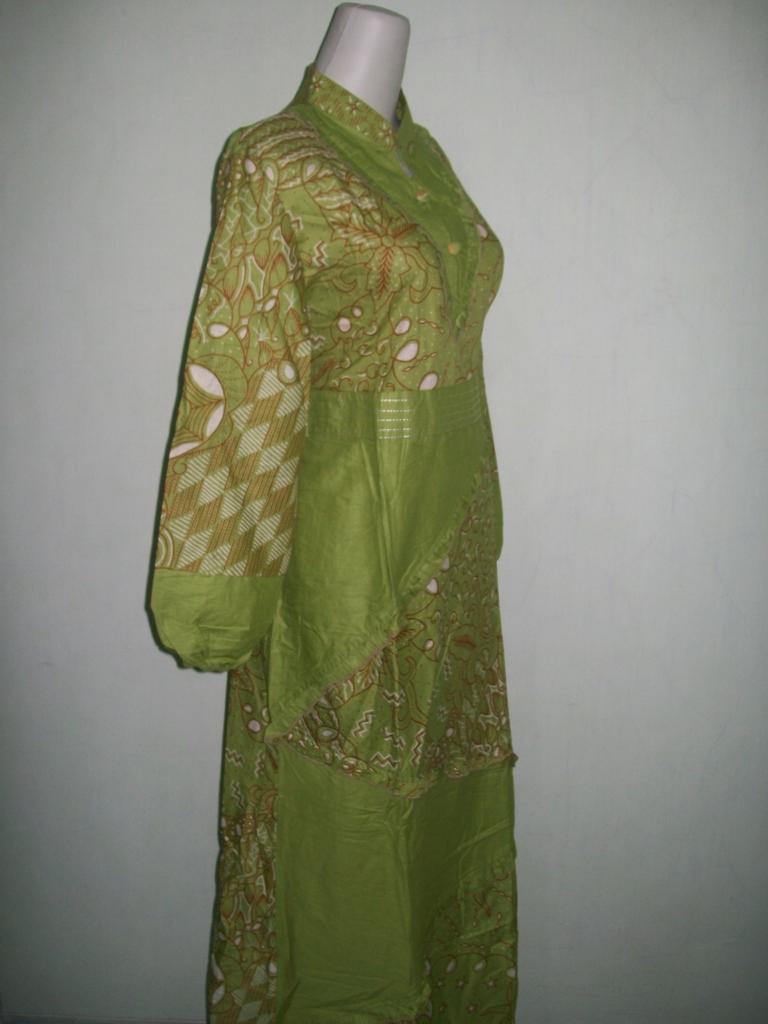 baju batik muslimah modern abayagamis batik model terbaru
