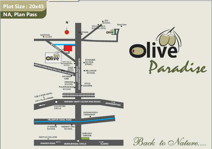 Olive Paradise, Subhash GardenDandi Road, Surat Real Estate Projects