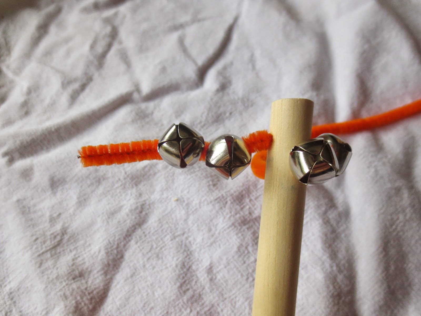 Candidly Kate tutorial Easy and Quick Jingle Bell Instruments