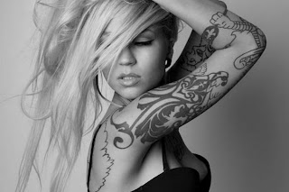 hot sexy girl tattoo photography