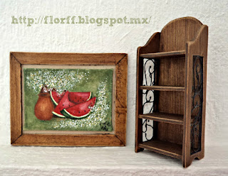Flor&FF: Cuadro y mueble para el comedor ÜÜÜ
