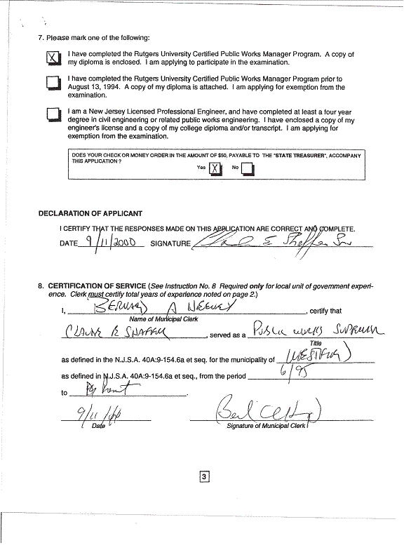 The Fact Of The Matter Westfield Dpw Superintendent Claude Shaffer Receives Award For Service