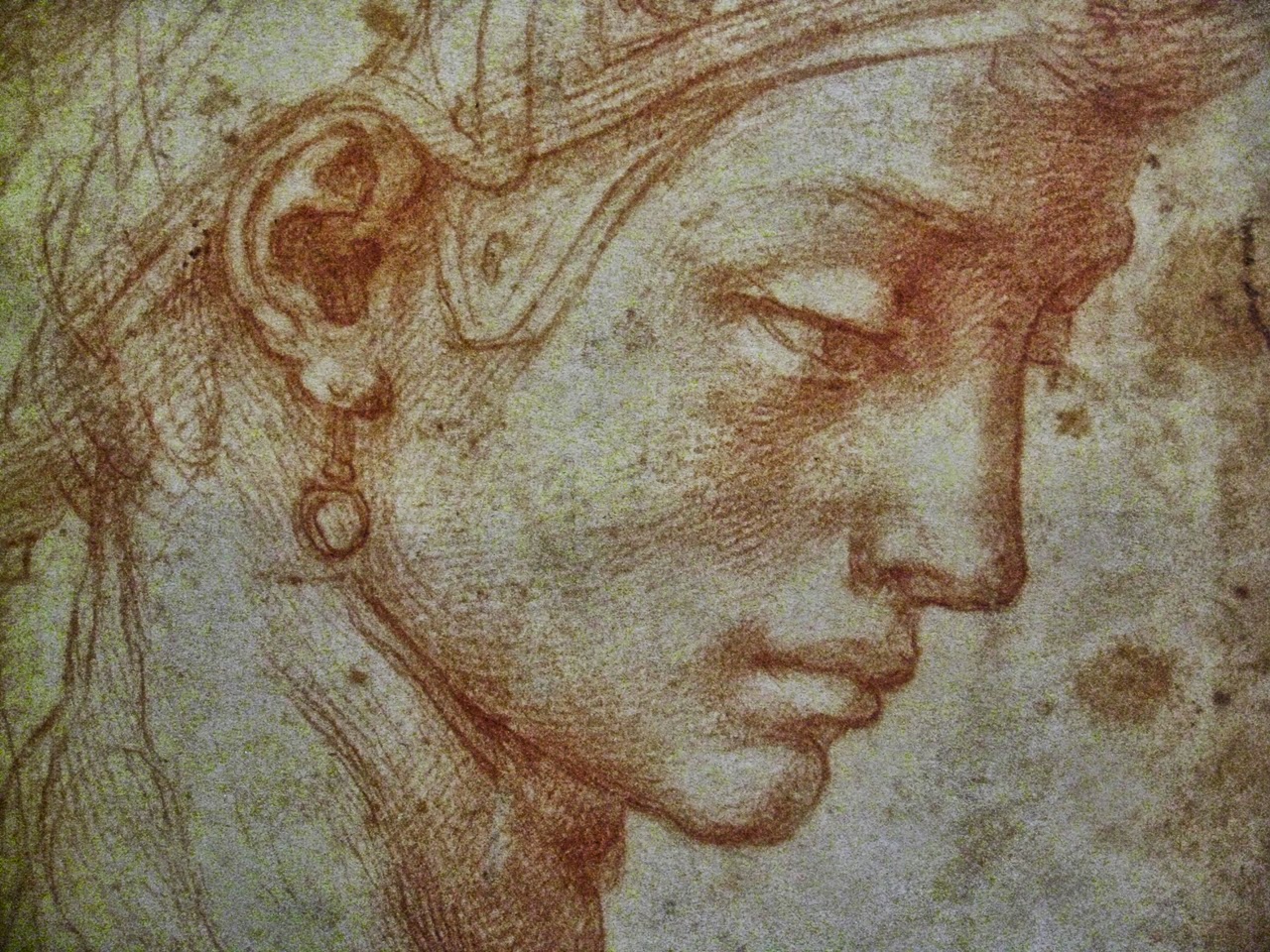 Head+of+a+Woman+-+Michelangelo