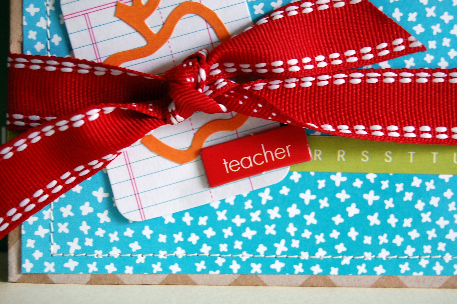 Ideas for Scrapbookers Teacher Gift Idea