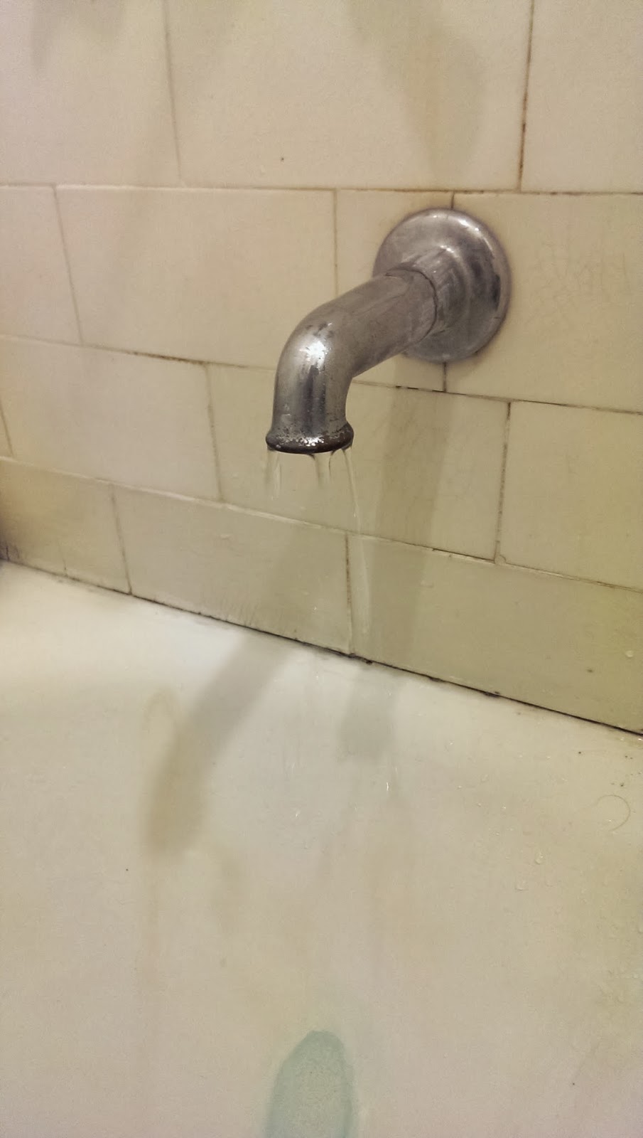 Lory Henning's Project Happy Life Fixing the Upstairs Bathtub Faucet