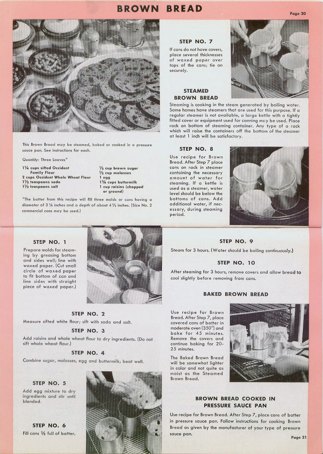 Things Your Grandmother Knew Vintage Brown Bread Recipes
