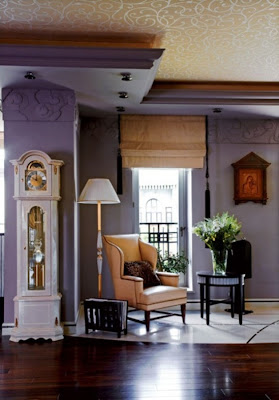 apartamento estilo tradicional interior apartamento 6 Interior de Apartamento Tradicional y Art Deco en Color Lila