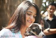 Anushka with Puppy at Blue Cross Pet Carnival Press meet