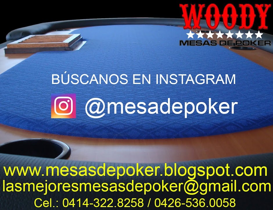 Mesas de Poker - Poker Tables Caracas - Blackjack - Ruleta - Roulette