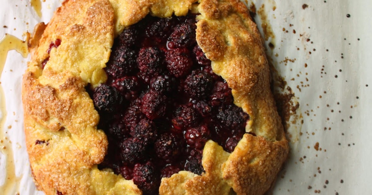 arielle clementine Blackberry Crostata with Cornmeal Crust (Gluten and