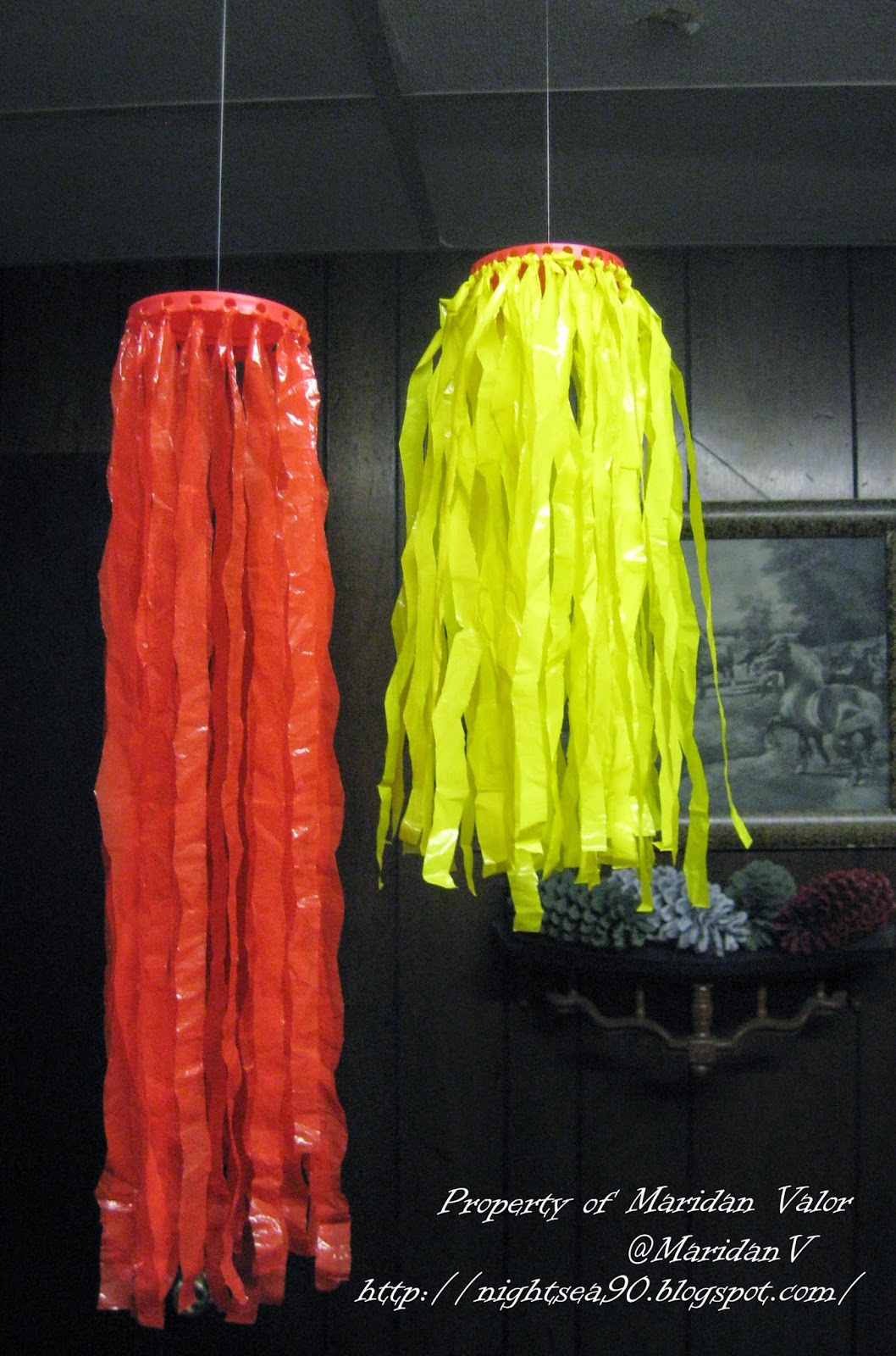 Night Sea Wind streamer tutorial, recycling plastics.