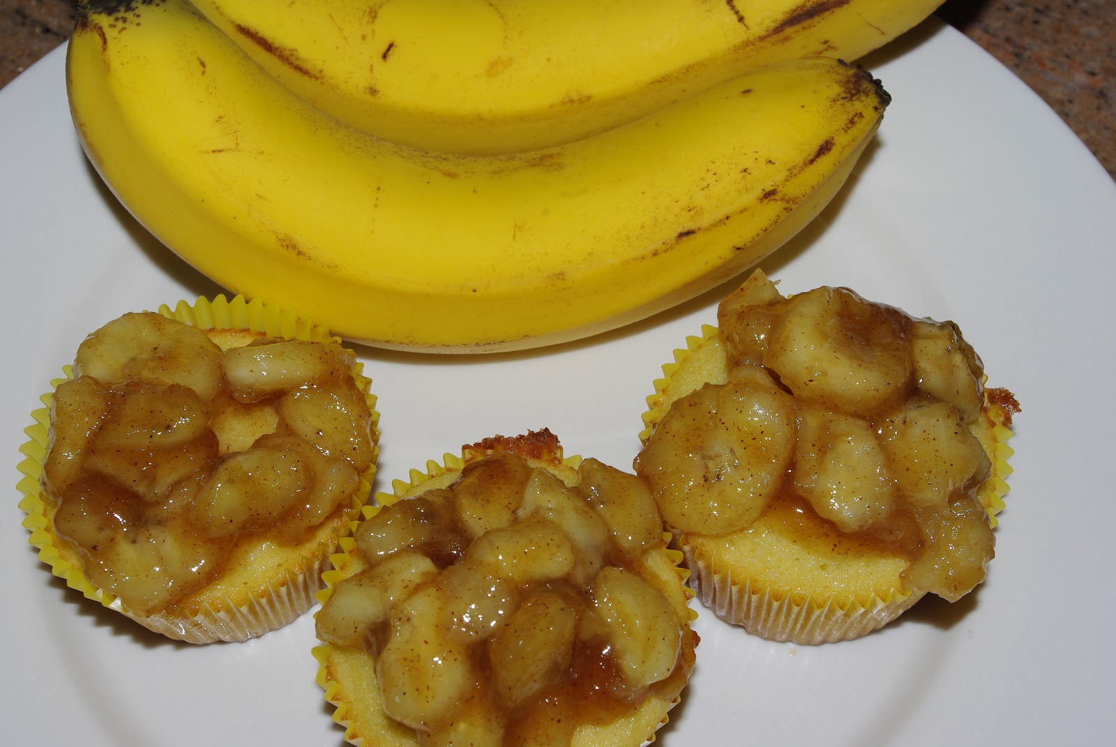 Miss Mixologist French Quarter Bananas Foster Cupcakes