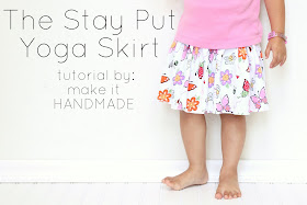 A Stay Put Yoga Skirt Tutorial By Make It Handmade