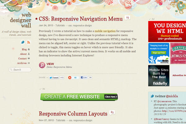 Web Designer Wall Web Designer Wall