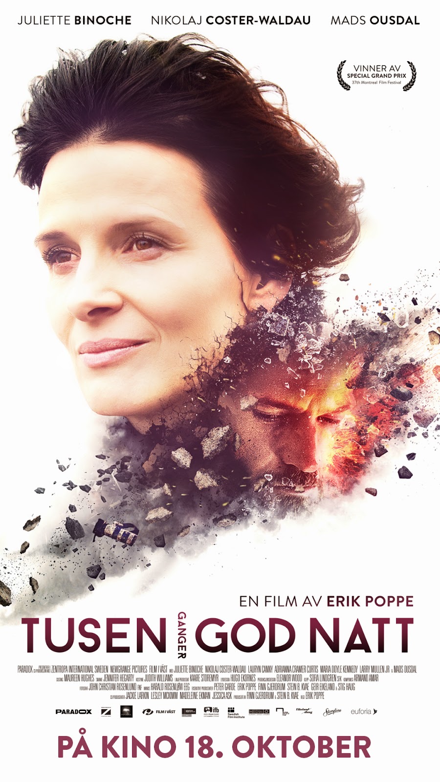 電影白話文: 影評【一千次晚安 A Thousand Times Good Night】- 他們比她們更需要她