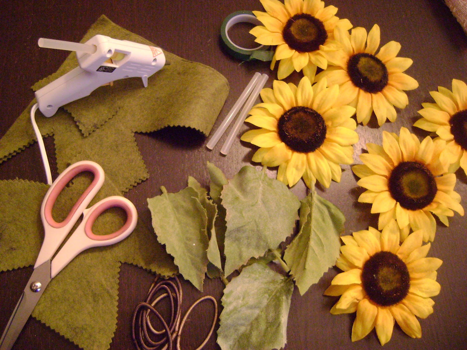 Our Hobby House Sunflower Napkin Rings