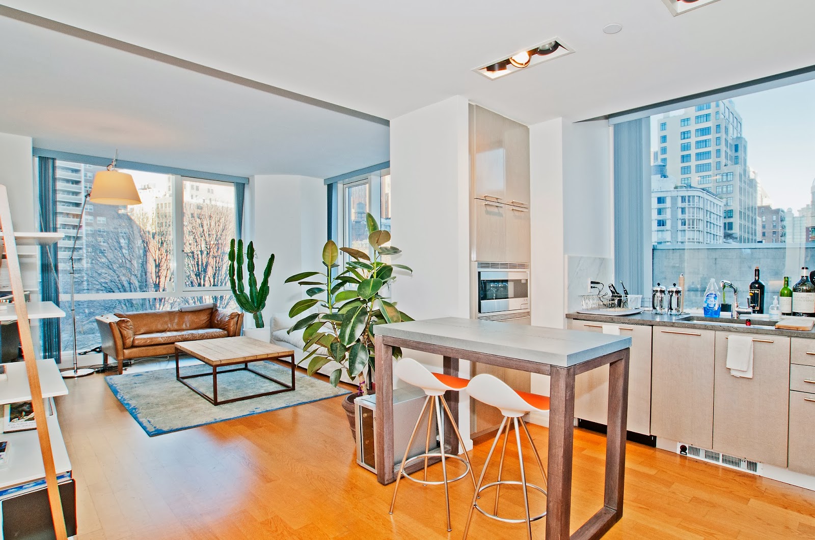 Manhattan Real Estate Agent Dual exposure 1BR at 200 Chambers