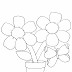 Kids Coloring Pages : Flowers Coloring Pages