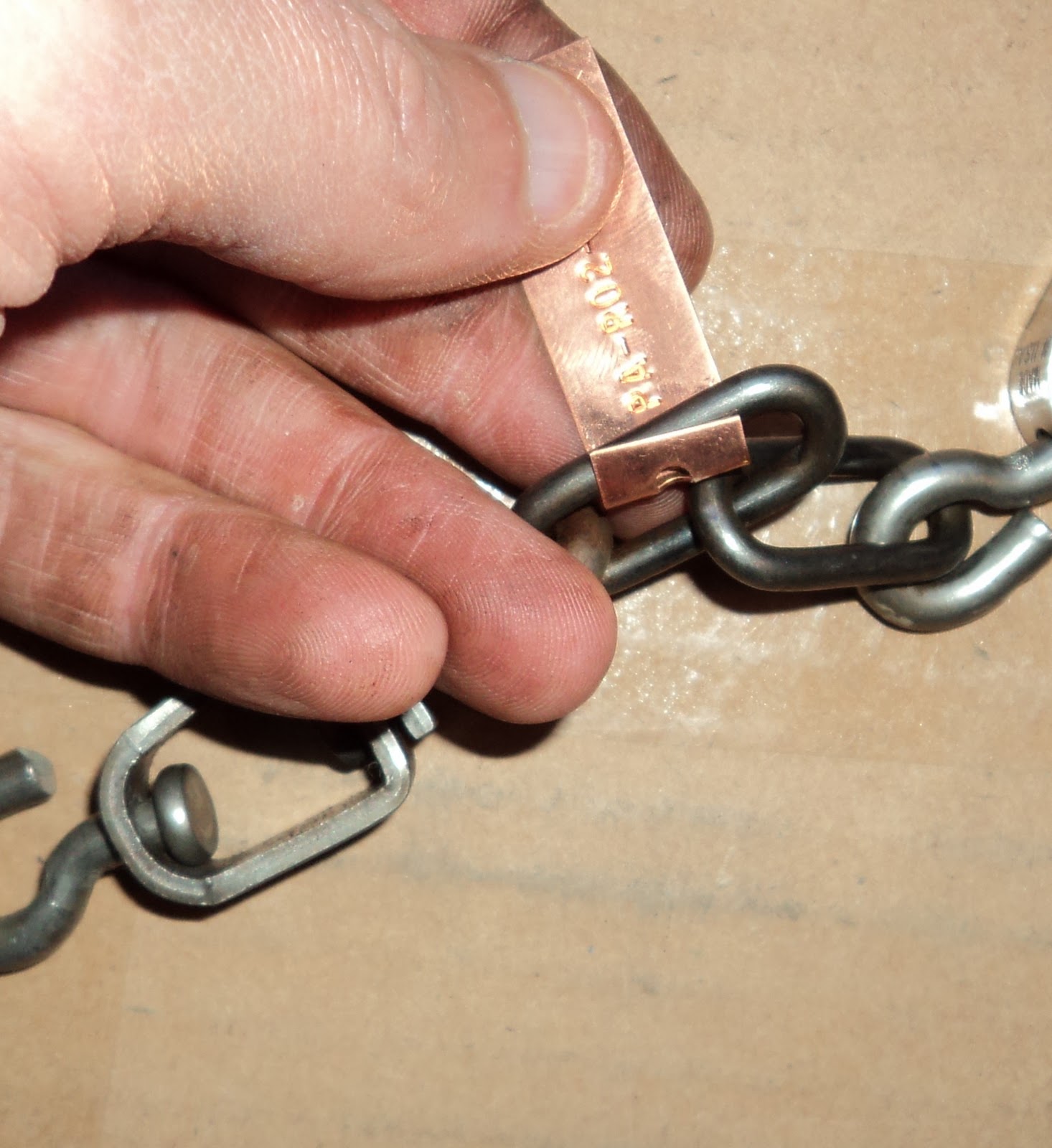 Trapping Supplies Review Attaching Trap Tags