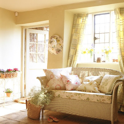 Decoración interior de sala floral | Ideas para decorar, diseñar y