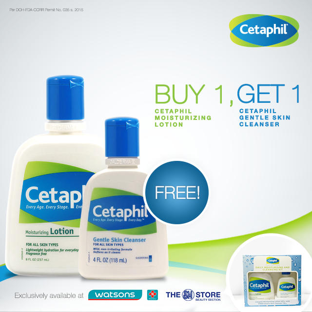 D.I.G.G.DAVAO Watsons Buy 1 Cetaphil Moisturizing Lotion Get 1