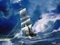 SHIP IN STORM