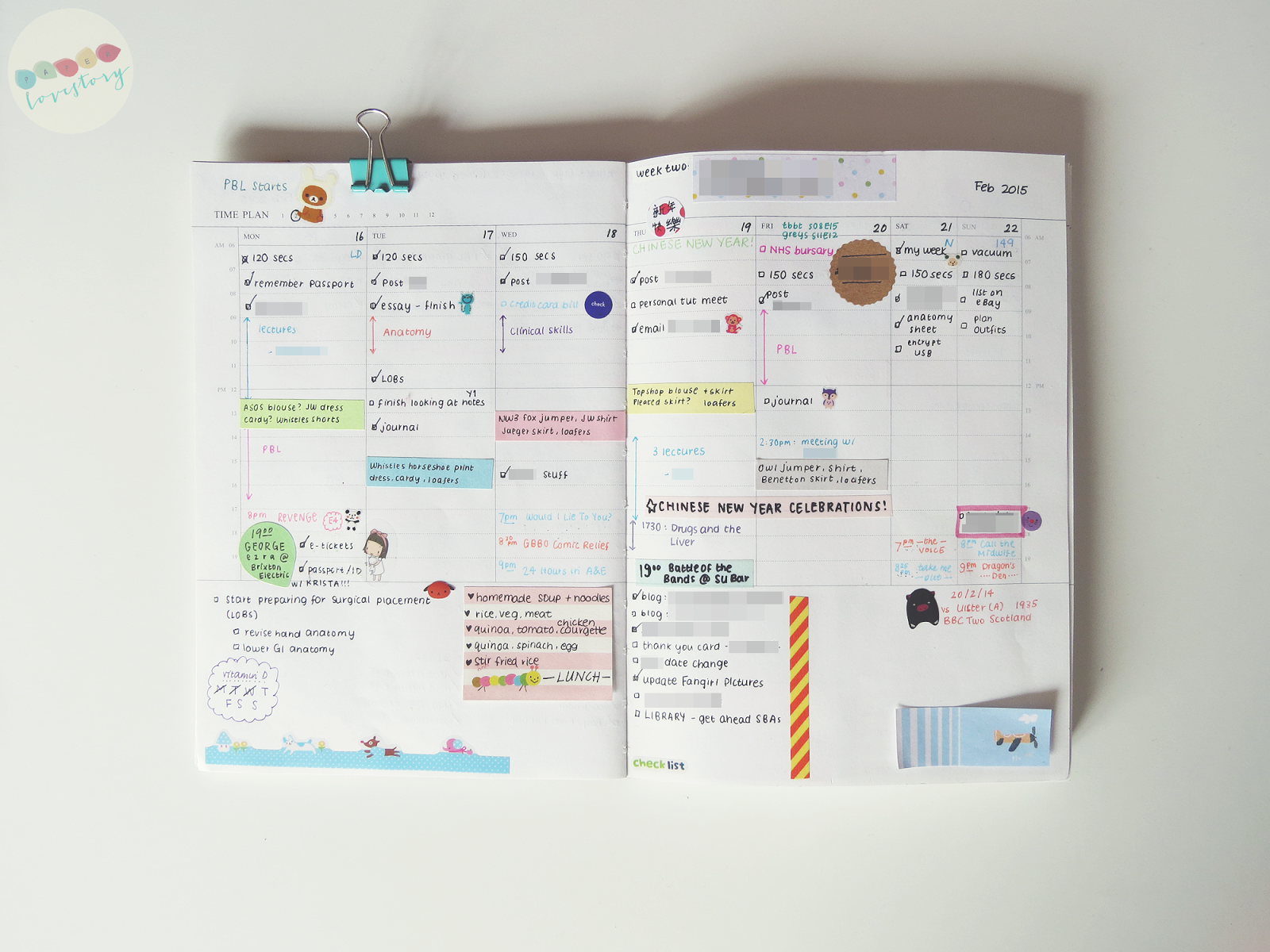Paper Lovestory { a lifestyle blog from a university student about  stationery and organisation }: how I re-wrote my lecture notes in year one,  term three