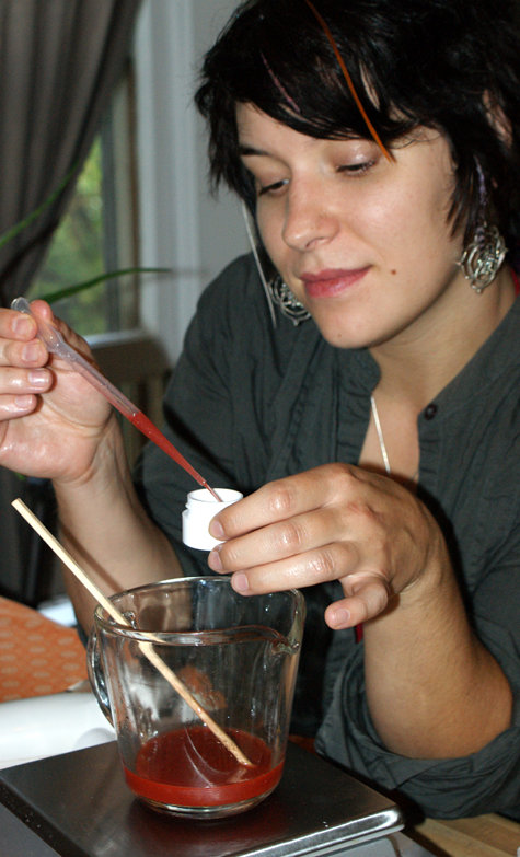 Making Mango Lip Balm Making Mango Lip Balm