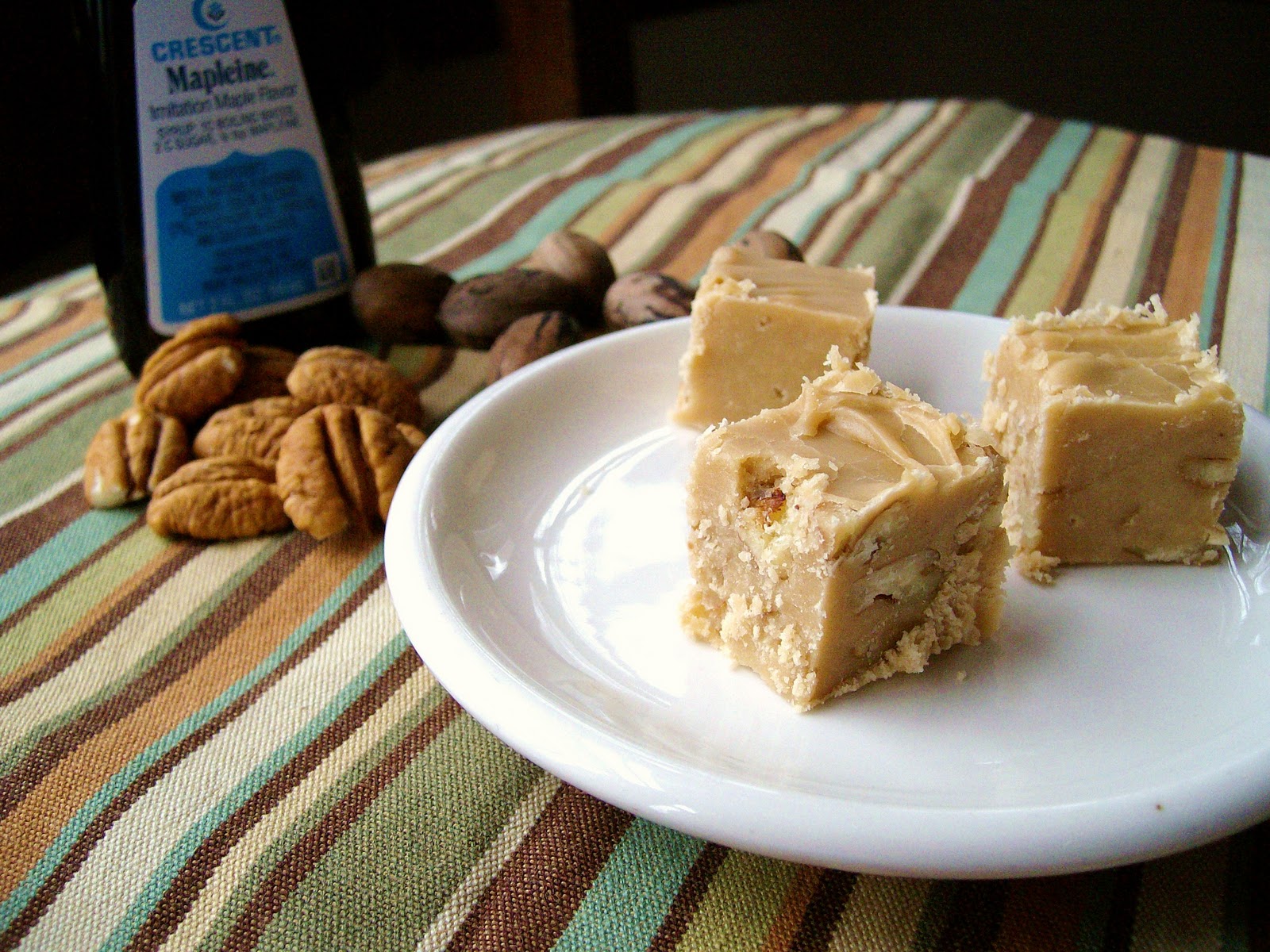 The Foodie RD Maple Pecan Fudge