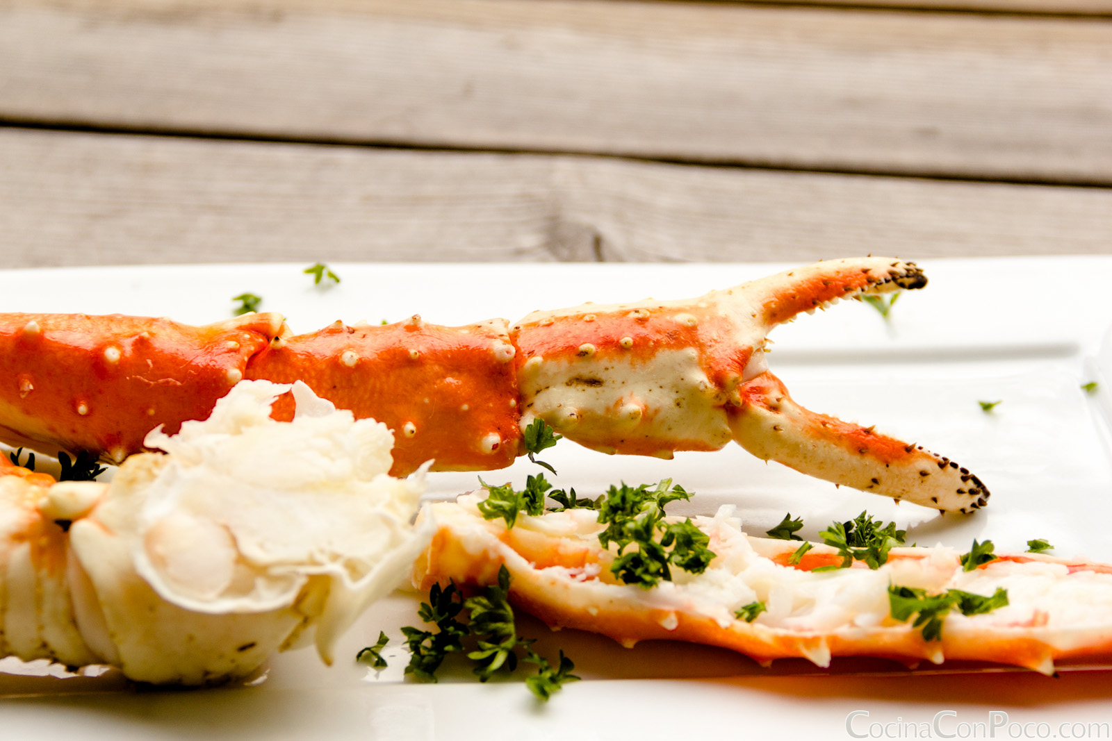 King Crab Cangrejo Real Noruego Recetas paso a paso con fotos