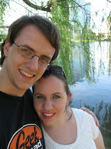 My husband and I, summer 2011