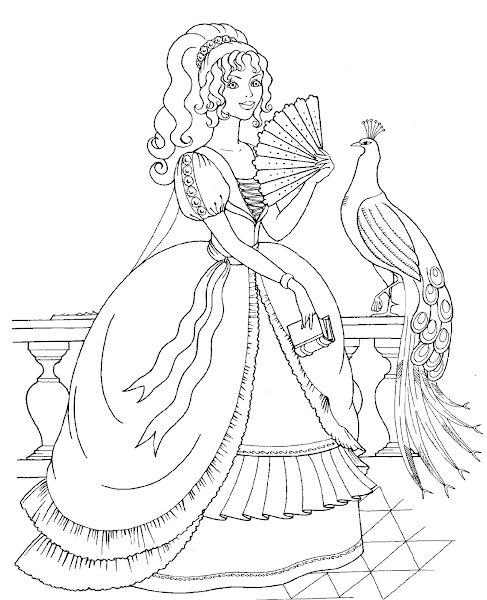 Disney Princess Coloring Pages