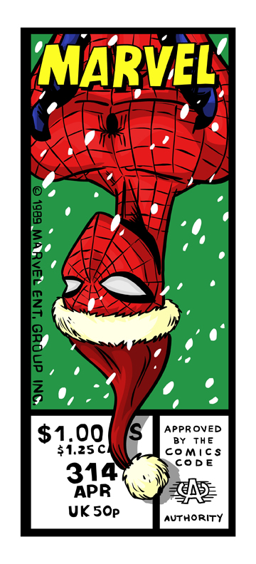 brendan tobin i cornered the amazing spider man on christmas no christmas spiderman