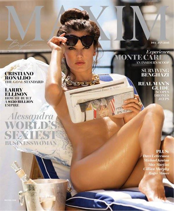 Alessandra Ambrosio Maxim Image