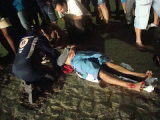 Cubati/PB: Motocicletas colidem frontalmente e deixam duas vítimas feridas