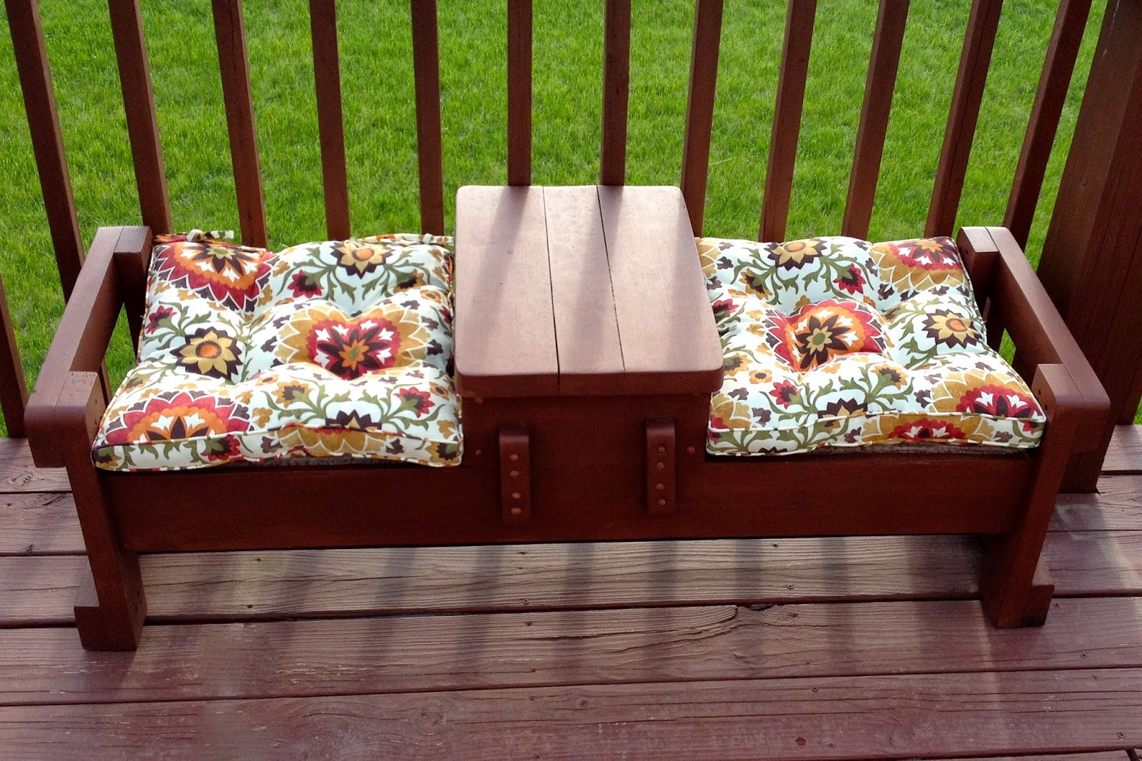 DIY Why Spend More Outdoor bench redo