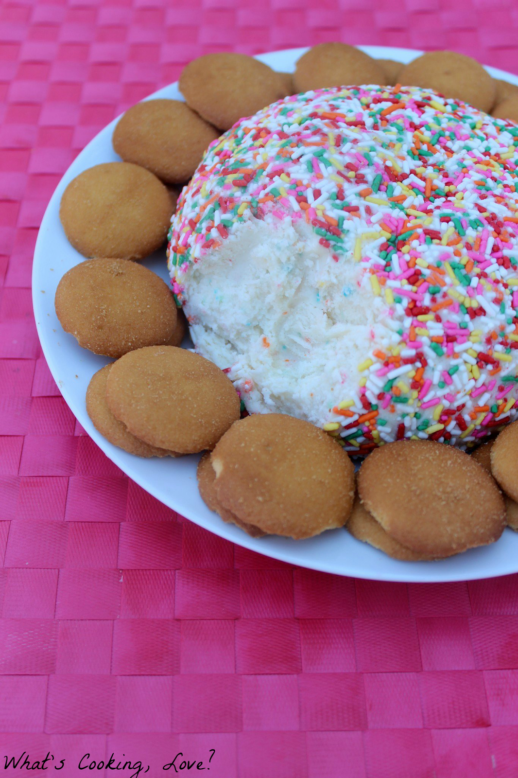 Funfetti Cake Cheese Ball - Whats Cooking Love?